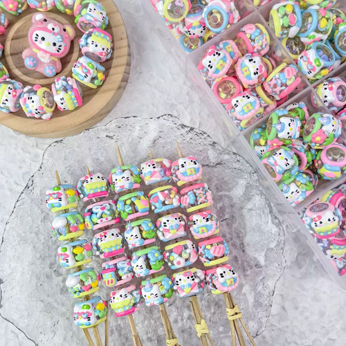 DIY beads for pens/keychains