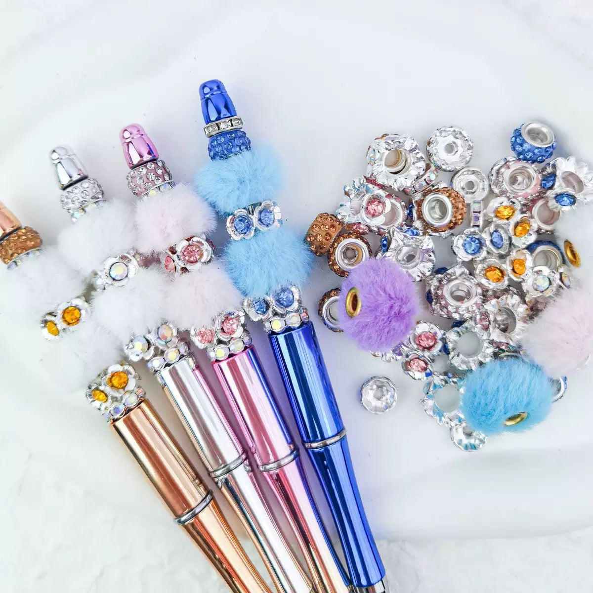 DIY beads for pens/keychain